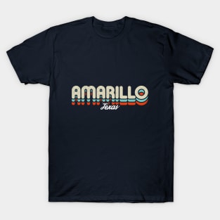 Retro Amarillo Texas T-Shirt